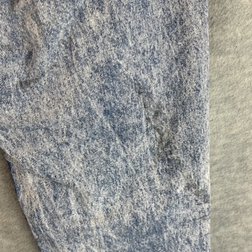 Vintage Acid Wash Levi's Jeans Mens 32x32 Baggy Straight Distressed Stained Read